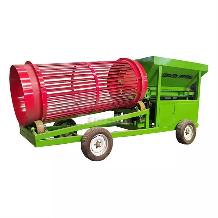 Mobile Firewood Cleaner